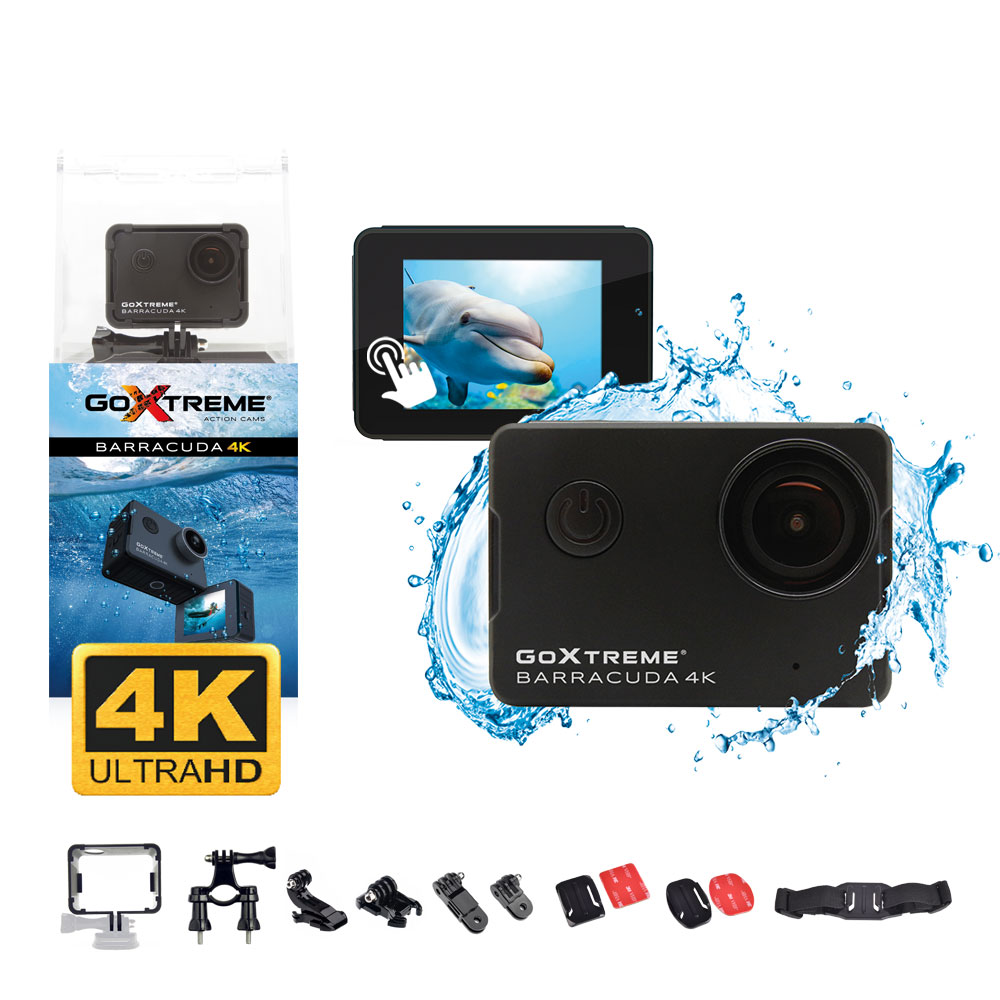  SNAPSHOT Action Camera 4K Underwater - 12MP HD